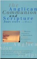 Cover for Anglican Communion and Scripture