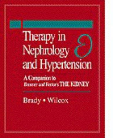 Cover for Therapy in Nephrology and Hypertension
