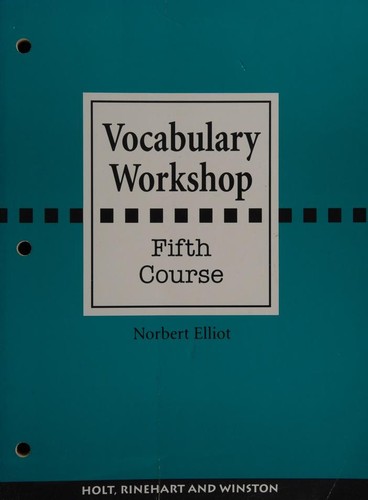 Cover for Vocabulary Workshop