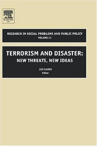 Cover for Terrorism and disaster