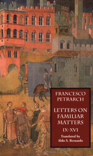 Cover for Letters on Familiar Matters (Rerum Familiarium Libri): Vol. 2