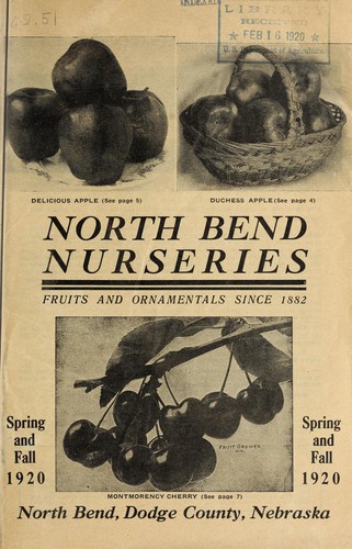 Cover for Spring and fall 1920 [catalog]