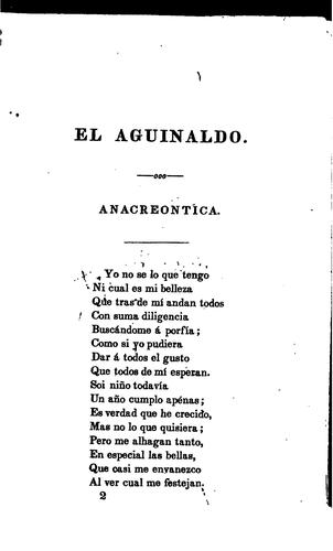 Cover for El aguinaldo para Mdcccxxx.