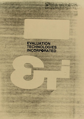 Cover for An evaluation report for the design competition subcategory of the Design Arts Program