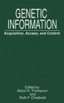 Cover for Genetic information