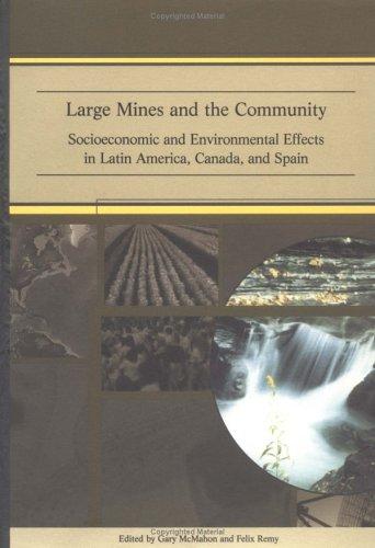 Cover for Large Mines and the Community