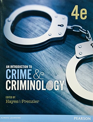 Cover for Introduction to Crime and Criminology