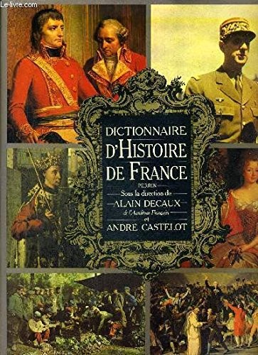 Cover for Dictionnaire d'histoire de France Perrin