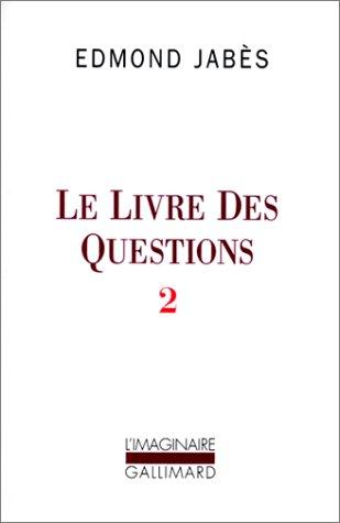 Cover for Le livre des questions
