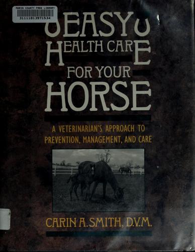 Cover for Easy health care for your horse