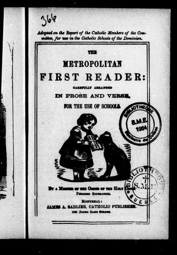 Cover for The metropolitan first reader