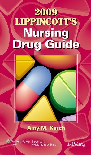 Cover for Lippincott's Nursing Drug Guide 2009 for Pda, Powered by Skyscape, Inc.