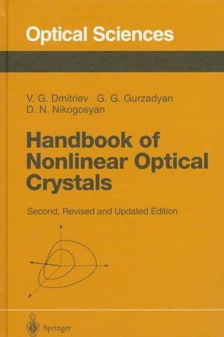 Cover for Handbook of Nonlinear Optical Crystals (Springer Series in Optical Sciences, Vol 64)