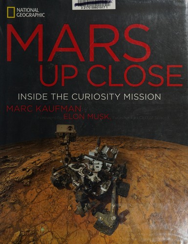 Cover for Mars up close