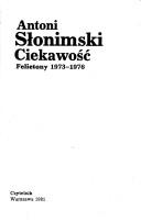 Cover for Ciekawość