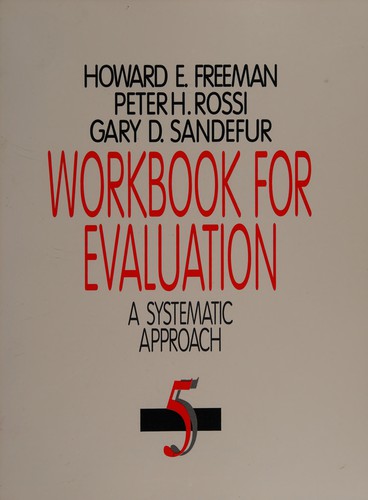 Cover for Workbook for Evaluation
