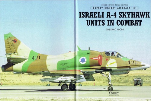 Cover for Israeli A-4 Skyhawk units in combat