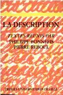 Cover for La description