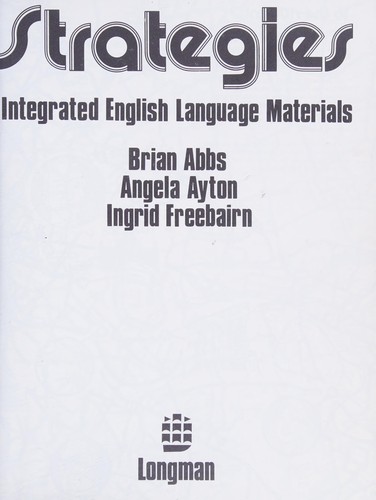Cover for Strategies