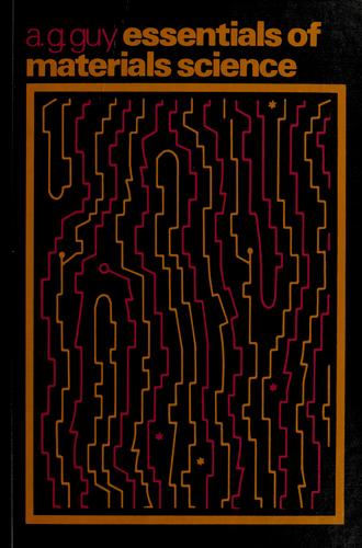 Cover for Essentials of materials science