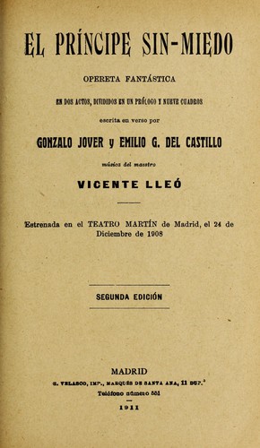 Cover for El príncipe Sin-Miedo
