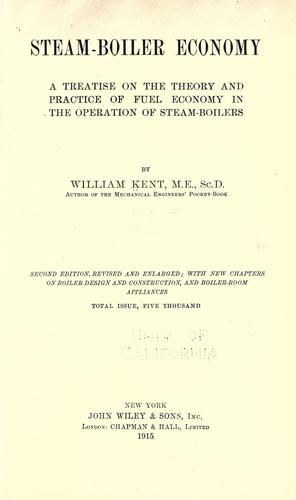 Cover for Steam-boiler economy