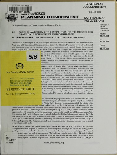 Cover for Initial study