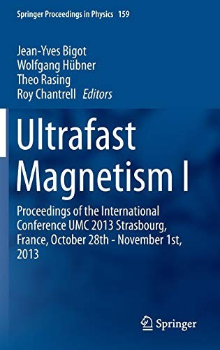 Cover for Ultrafast Magnetism I
