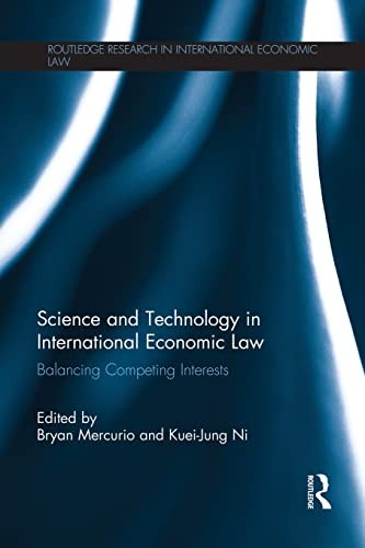 Cover for Science and Technology in International Economic Law