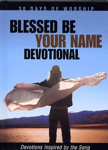 Cover for Blessed be Your name