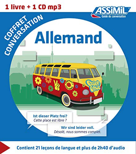 Cover for Assimil Coffret conversation allemand (guide +CD