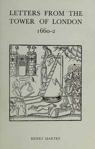 Cover for Letters from the Tower of London, 1660-2