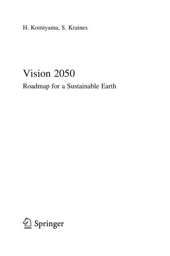 Cover for Vision 2050