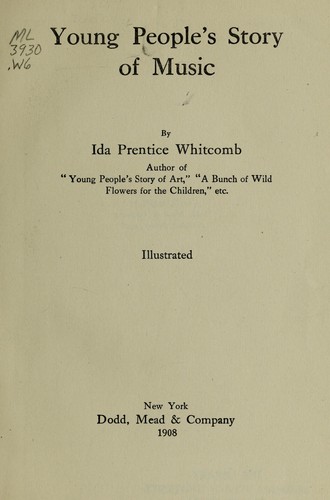 Cover for Young people's story of music