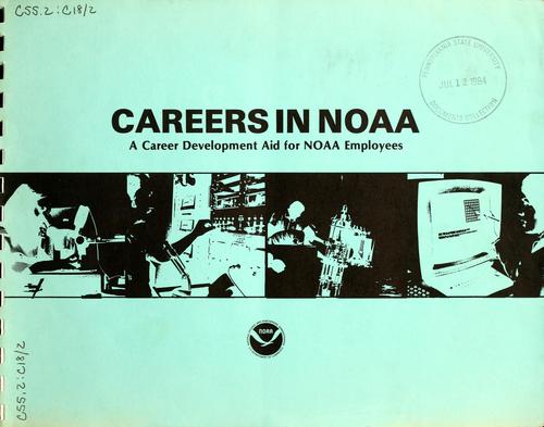 Cover for Careers in NOAA