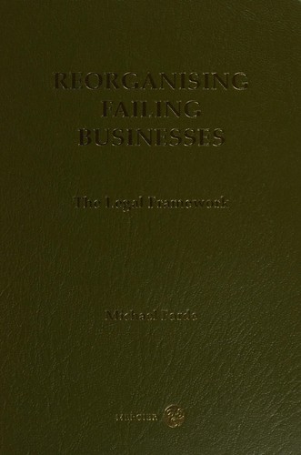 Cover for Reorganising failing businesses