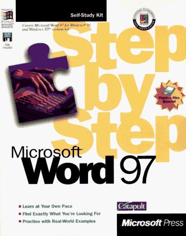 Cover for Microsoft Word 97 step by step