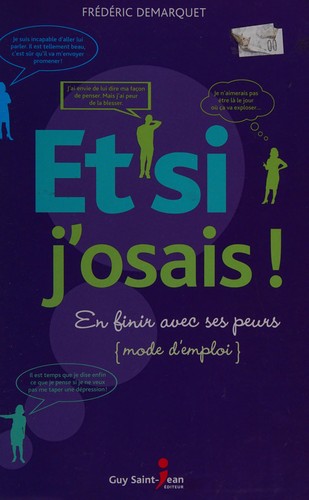 Cover for Et si j'osais!