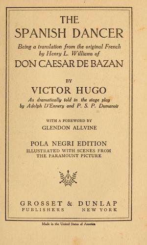 Cover for The Spanish dancer
