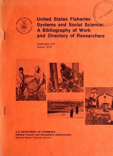 Cover for United States fisheries systems and social science