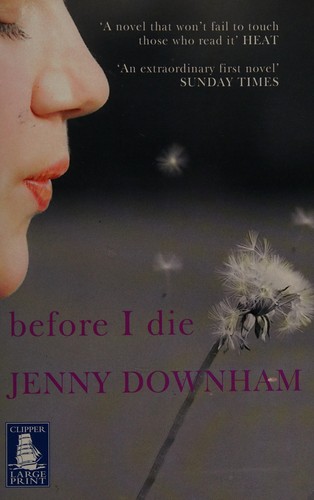 Cover for Before I die
