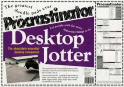 Cover for The Procrastinator Desktop Jotter