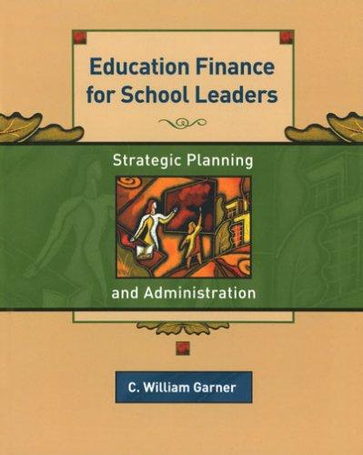 Cover for Education Finance for School Leaders