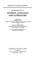 Cover for Companion to Russian Studies (Companion to Russian Studies, Vol 2)