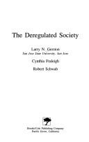 Cover for The deregulated society