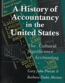 Cover for A History of Accountancy in the United States