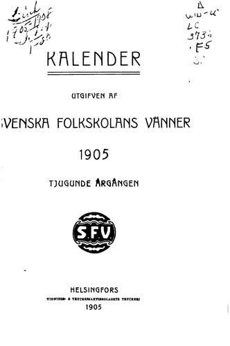 Cover for Kalender