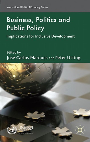 Cover for Business, politics, and public policy