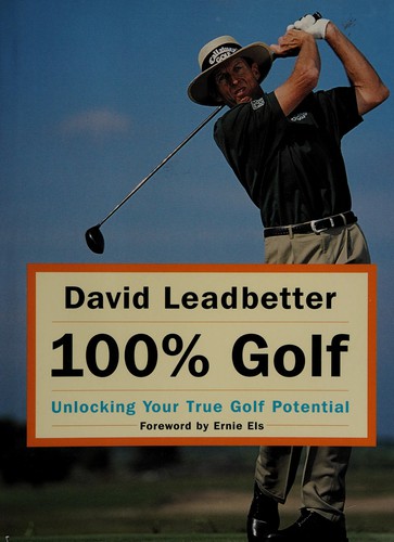 Cover for David Leadbetter 100% golf