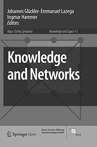 Cover for Knowledge and Networks